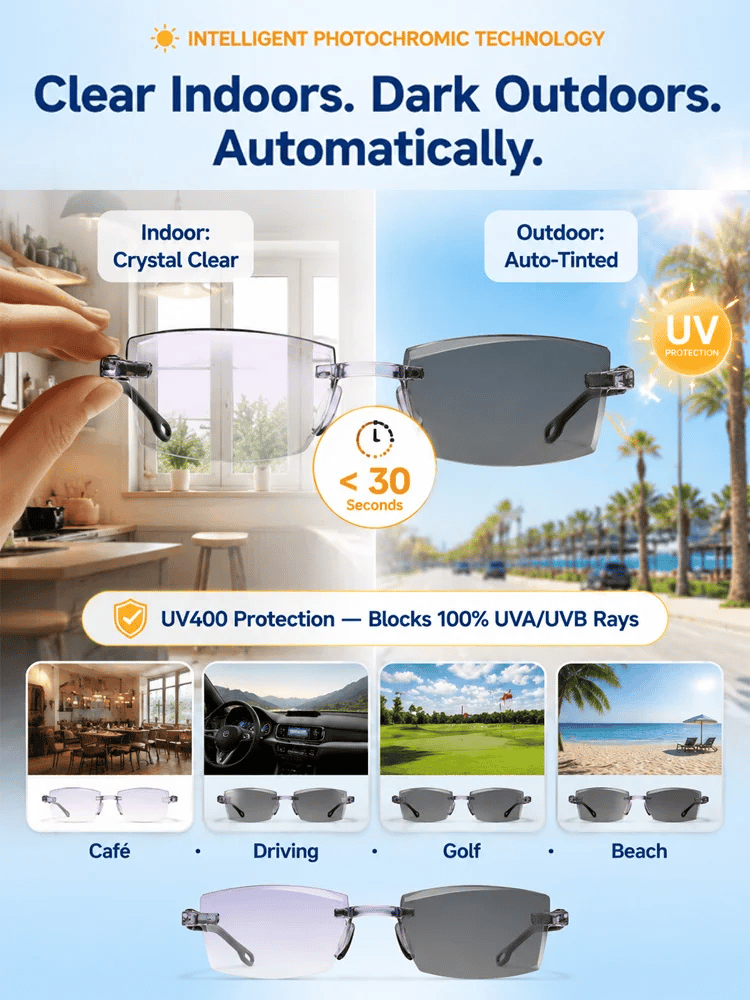 🔥Last Day BUY 1 GET 1 FREE🔥Smart Zoom Diamond-Cut Reading Glasses