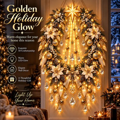 ✨Last Day 50% OFF✨✝️Lighted HearthGlow Star Christmas Wall & Porch Decor