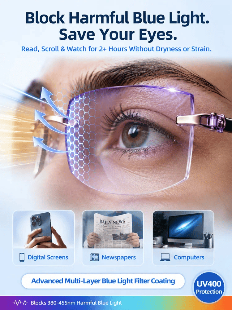 🔥Last Day BUY 1 GET 1 FREE🔥Smart Zoom Diamond-Cut Reading Glasses