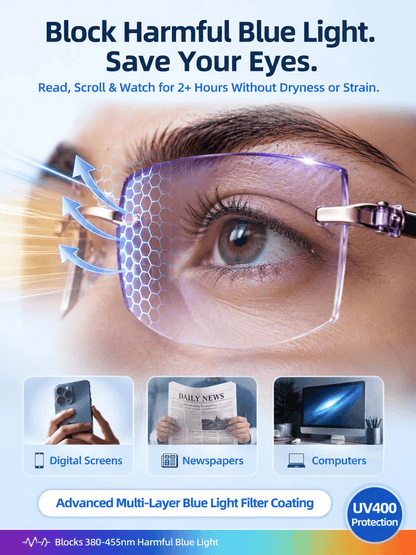 🔥Last Day BUY 1 GET 1 FREE🔥Smart Zoom Diamond-Cut Reading Glasses